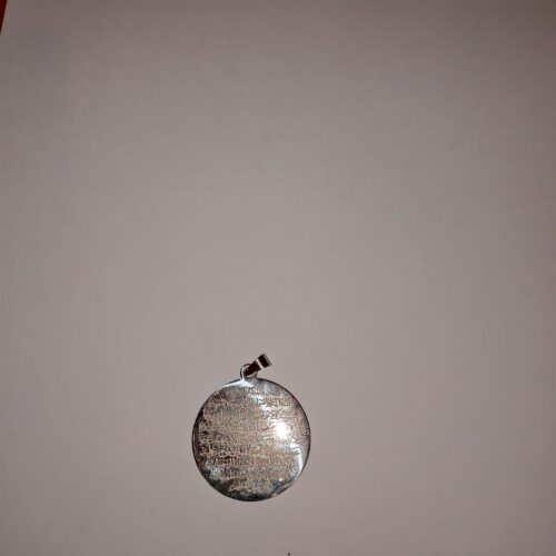 Ayetel Kürsi Kolye Arapça (Silver)