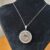 30mm Taşlı Ayetel Kürsi Kolye (Silver)