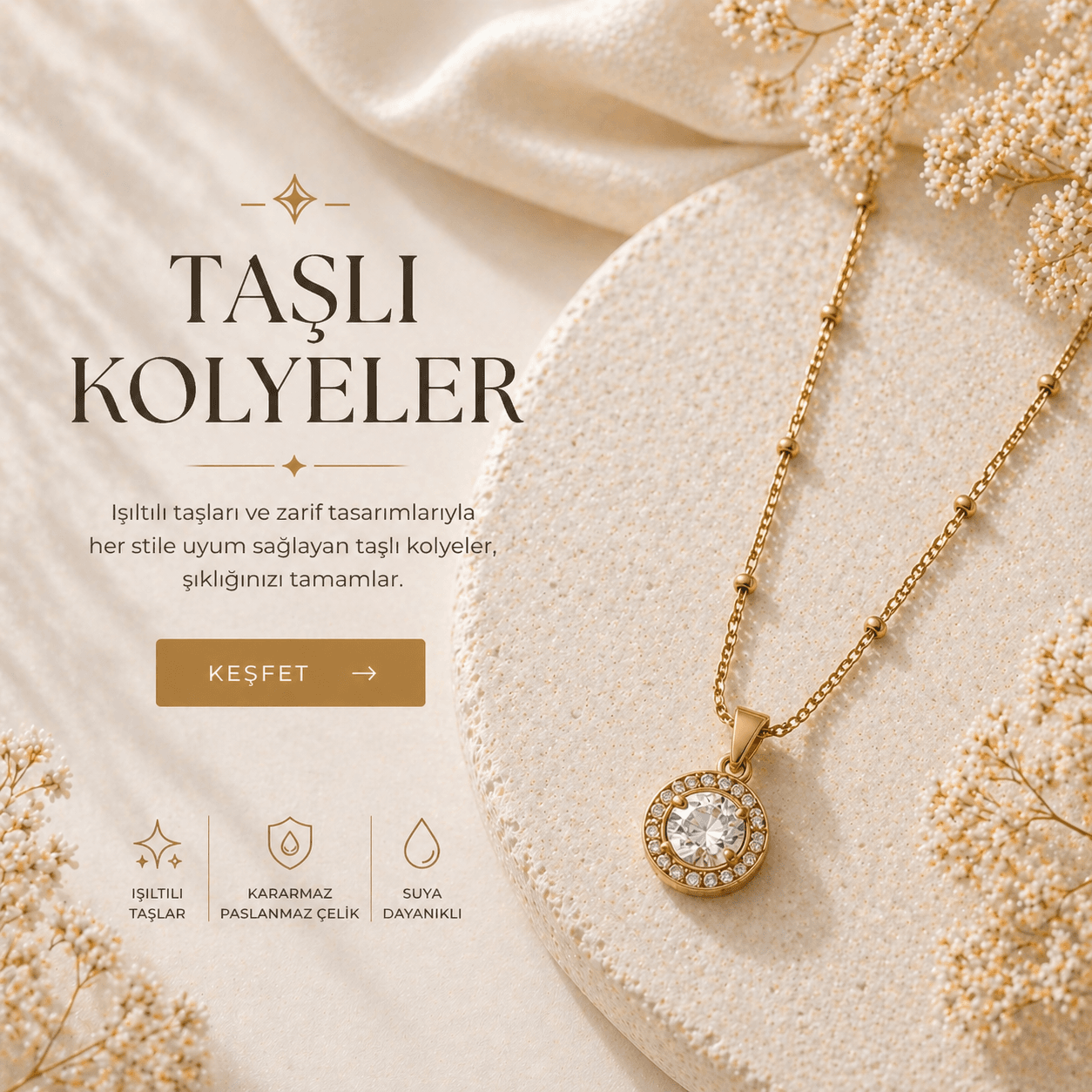 Taşlı Kolye Modelleri Taşlı Kolye Modelleri