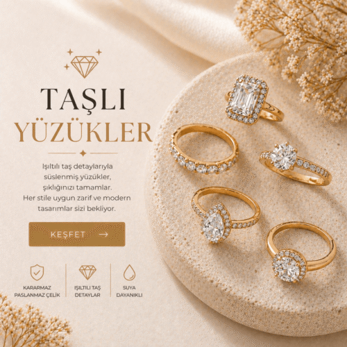 taşlı yüzükler