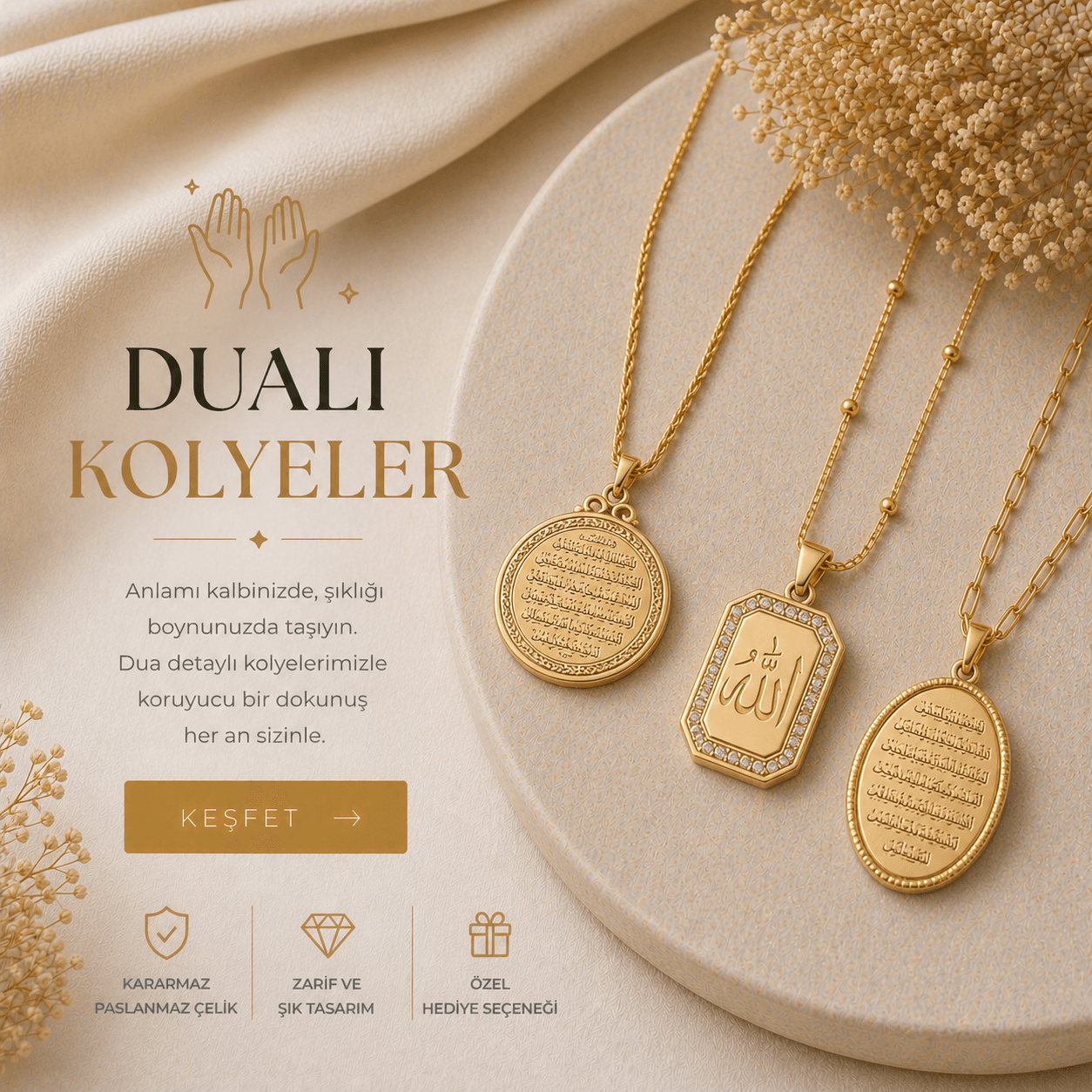 dualı kolyeler